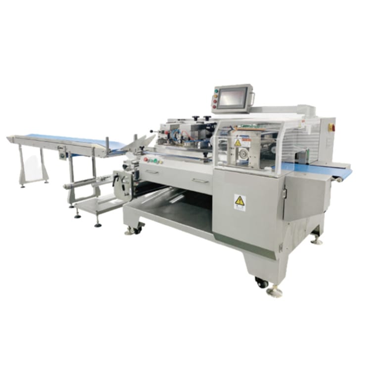 เครื่องบรรจุภัณฑ์แนวนอน NW-STW60E/80E สำหรับระบบบรรจุภัณฑ์อัตโนมัติ