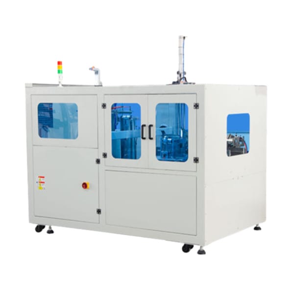 Packaging system TRAY Forming machine NW-GKT-10, part of a packaging automation system