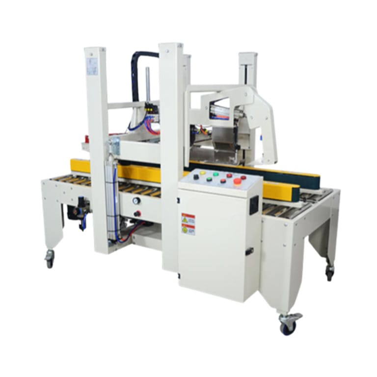 เครื่องปิดกล่อง NW-GKI50 สำหรับระบบบรรจุภัณฑ์และระบบอัตโนมัติ.