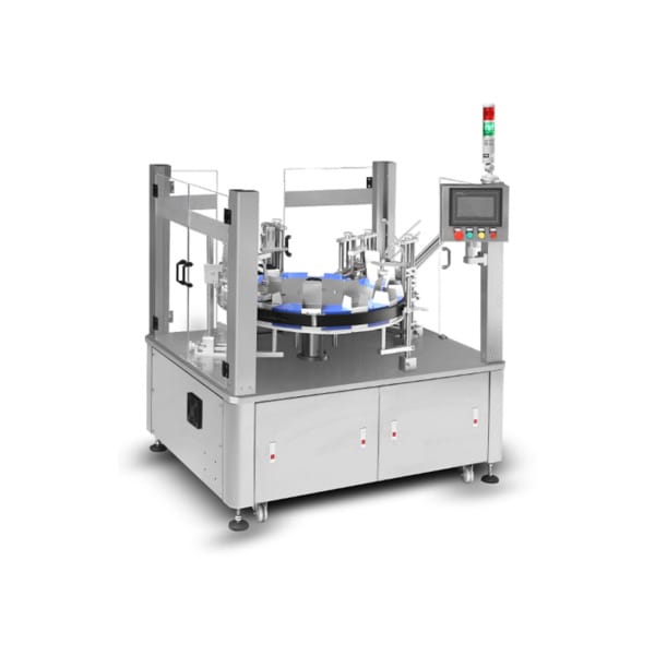 Packaging system Vertical cartoning machine NW-VSM80D, part of a packaging automation system