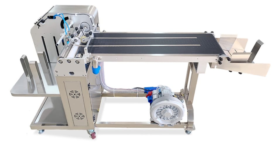 Packaging system Up-suction feeder machine for packaging automation system